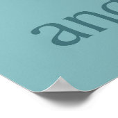 Love You to the Moon and Backポスター ポスター (角)