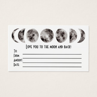 Love You to the Moon Gift Card