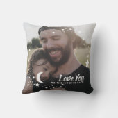 Love You to the Moon Stars Mother's Day 2 Photo クッション (裏面)