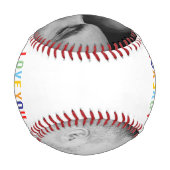 Love You to the Outfield 野球ボール (裏面)