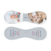 Love you to the Outfield and Back Gray Photo 野球ボール (パネル)