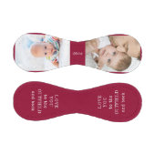 Love you to the Outfield and Back Red Photo 野球ボール (パネル)