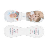 Love you to the Outfield and Back White Photo 野球ボール (パネル)