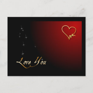 Love You Valentineポストカード シーズンポストカード