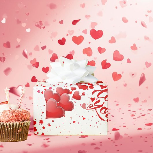 Love You Wrapping Paper ラッピングペーパー