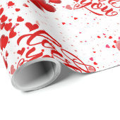 Love You Wrapping Paper ラッピングペーパー (ロールコーナー)
