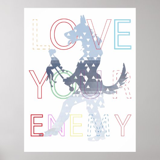 Love Your Enemy – The Puppet Master Dog ポスター (正面)