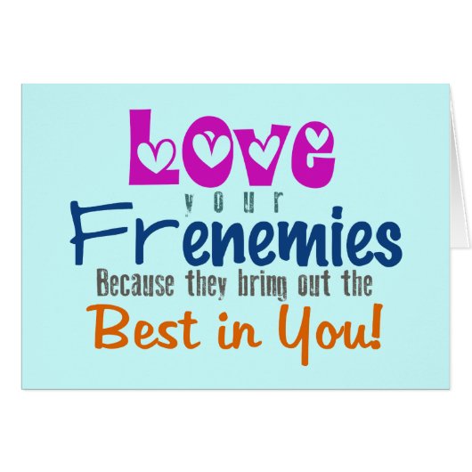 Love your Frenemies ～カード/招待状 (正面横)