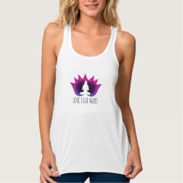LOVE YOUR MINDヨガTシャツ タンクトップ