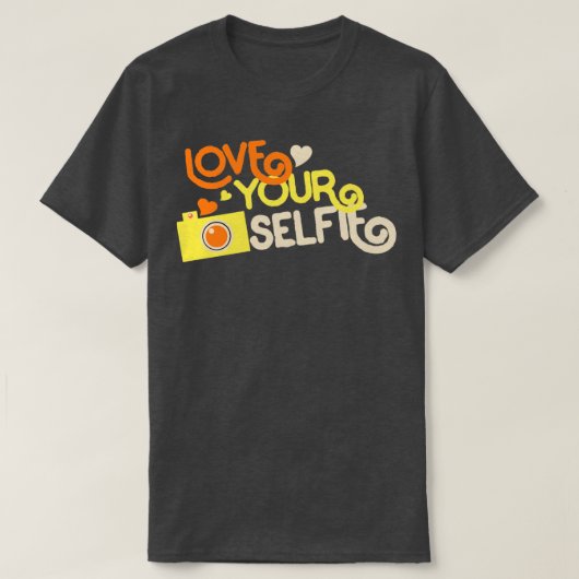 Love your selfie tシャツ (デザイン正面)