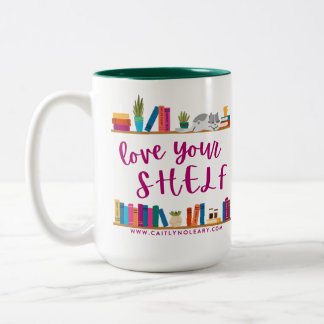 Love Your Shelf Mug ツートーンマグカップ