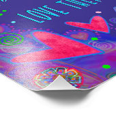 「Love Your Tribe」インスピレーション写真プリント フォトプリント (角)