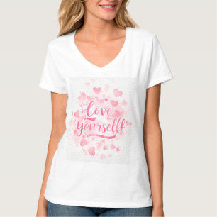Love Yourself -感動的引用文Tシャツ Tシャツ