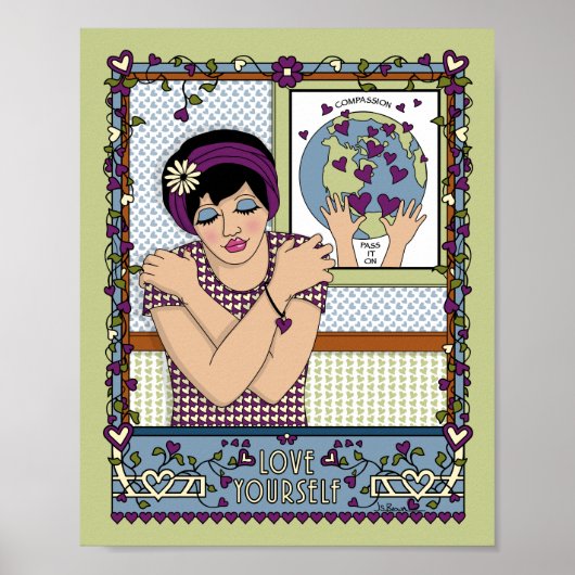 Love Yourself_A_8x10ポスター ポスター (正面)