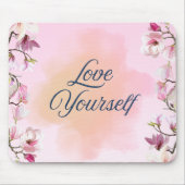 Love Yourself Aesthetic Mousepad マウスパッド (正面)