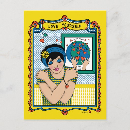 Love Yourself_B_ポストカード ポストカード (正面)