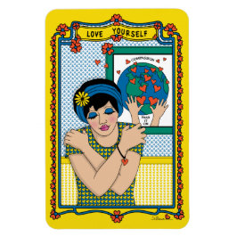 Love Yourself_B_4x6冷蔵庫磁石 マグネット