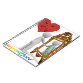 Love Yourself First やる気を起こさせる Notebook | 自己L ノートブック (左側)