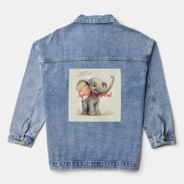 Love Yourself First Women's Denimジャケット デニムジャケット