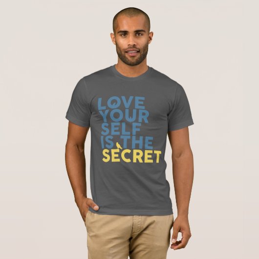 Love Yourself is the Secret Tシャツ (正面フル)