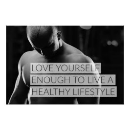 Love Yourself Motivational Poster ポスター