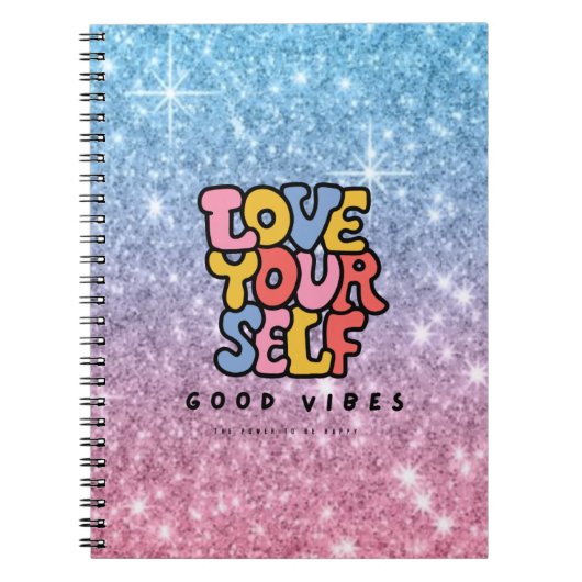LOVE YOURSELF NOTEBOOK ノートブック (正面)