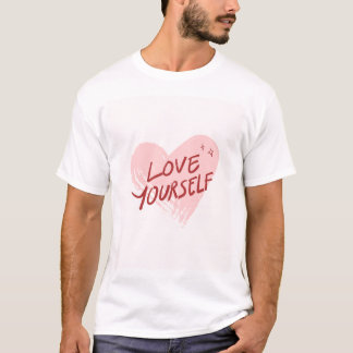 Love yourself Tシャツデザイン Tシャツ