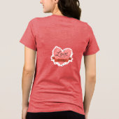 Love Yourself T-Shirtデザイン トライブレンドＴシャツ (裏面)