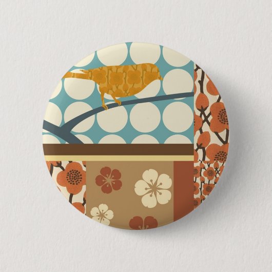 LoveBird2-1Botton 缶バッジ (正面)