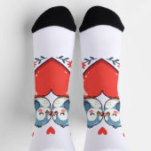 Lovebirds ソックス (上部)