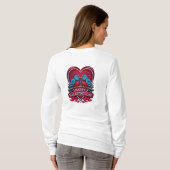 Lovebirds Forever – Romantic Valentine’s Day Coupl Tシャツ (裏面フル)