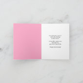 Lovebirds Happy Anniversary  カード (内部)