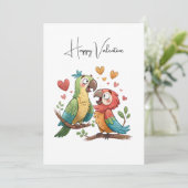 Lovebirds in Colorful Harmony シーズンカード (スタンド正面)