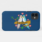 Lovebirds iPhoneケース Case-Mate iPhoneケース (裏面(横))