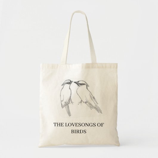 Lovebirds Tote Bag トートバッグ (正面)