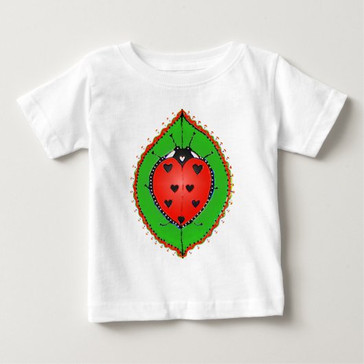 lovebug3 ベビーTシャツ (正面)
