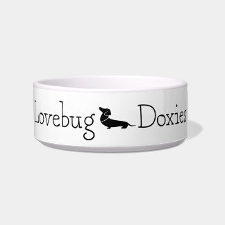 Lovebug Doxiesロゴ ボウル
