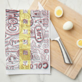 LOVECOMMONS　タオル キッチンタオル (四つ折り)