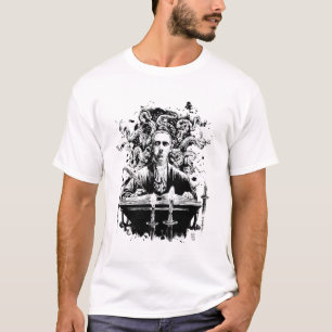 Lovecraftの男性T (薄い色だけ) Tシャツ