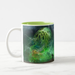 Lovecraftianの言い難い宇宙恐怖 ツートーンマグカップ