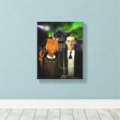 Lovecraftianゴシック様式のキャンバス印刷(8x10) キャンバスプリント (インサイチュ (ウッドフロア))