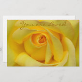 Loved_の文房具です 便箋 (正面/裏面)