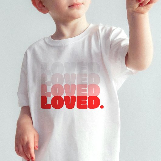 Loved – バレンタインデーTシャツ子供へ Tシャツ