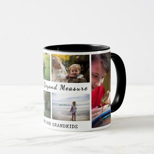 Loved Beyond Measure – Grandparents Mug Gift マグカップ (正面右)