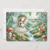 Loved Beyond Measure Whimsical Fairy Woodland Card シーズンカード (正面)