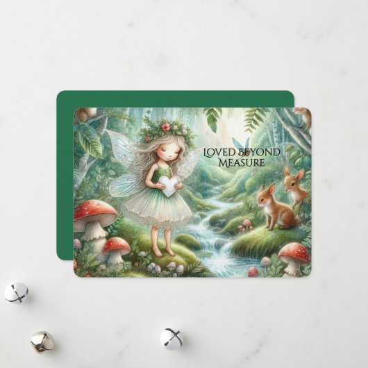 Loved Beyond Measure Whimsical Fairy Woodland Card シーズンカード (正面/裏面インサイチュ)