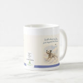 Loved Beyond Words Mug by Tina Tran コーヒーマグカップ (正面右)