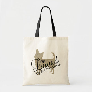 Loved By A Chihuahua Tote Bag トートバッグ