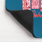 Loved John 3 16 Christian Loves Valentine's Day Go マウスパッド (コーナー)