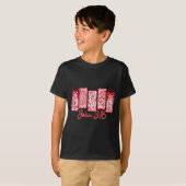 Loved John 3 16 Christian Loves Valentine's Day Go Tシャツ (正面フル)